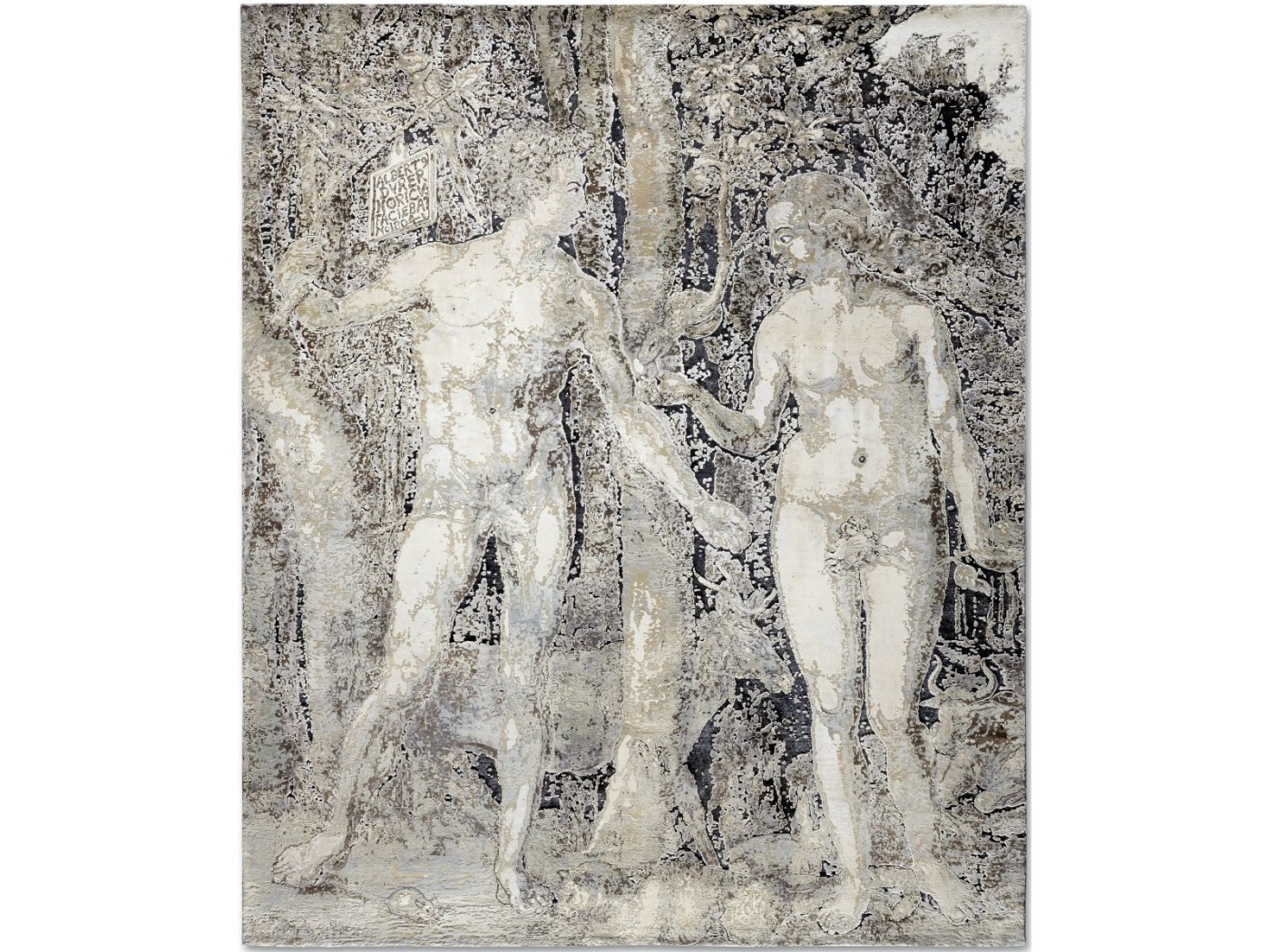 HOMMAGE / Adam&Eve, Sepia - disponibile cm 300 x 250...